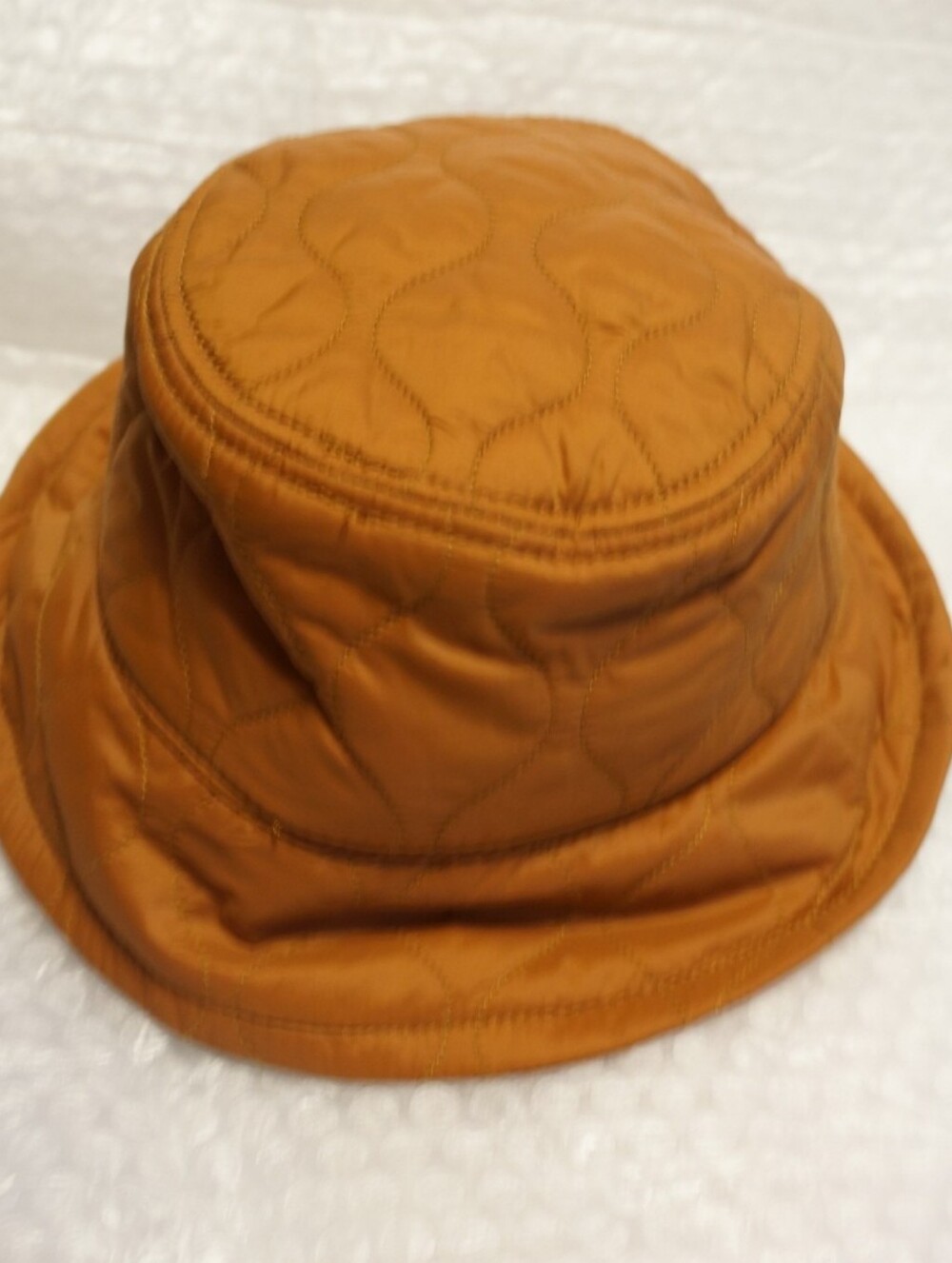 NEW MADEWELL WARM COFFEE QUILTED NYLON BUCKET HAT SIZE S/M S M NH394 - Picture 6 of 10